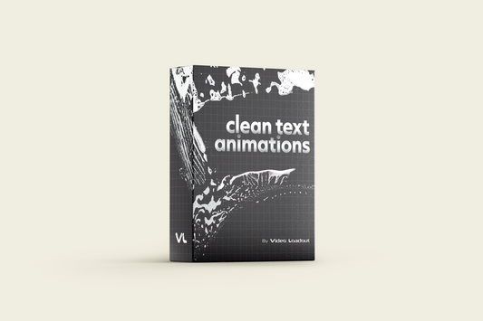 Clean Text Animations